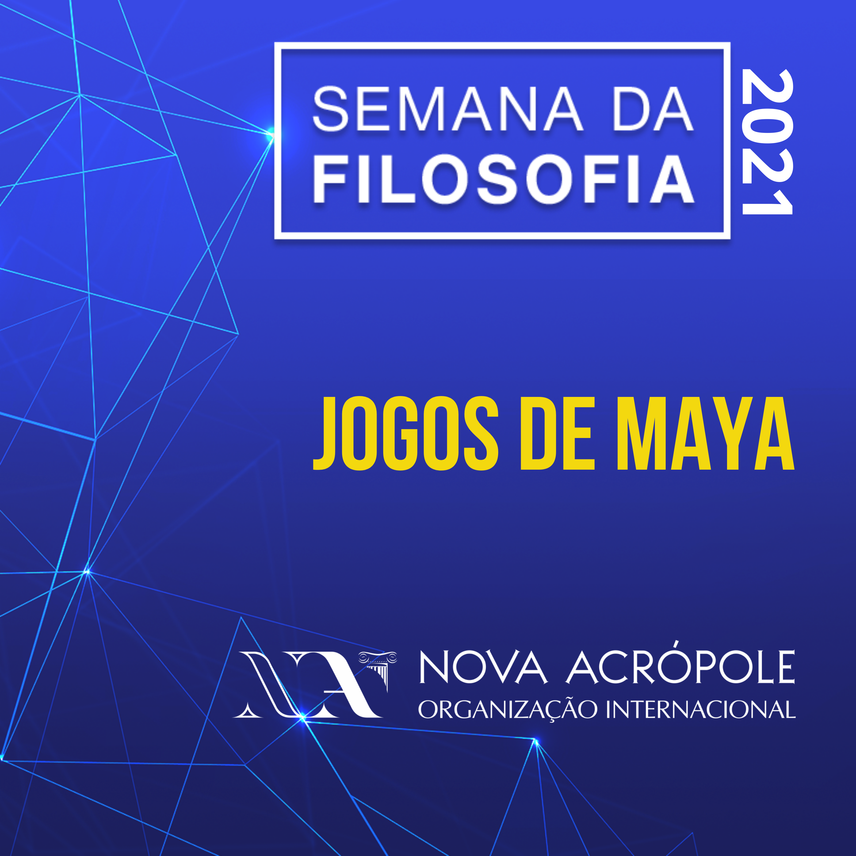 Logomarca do Jogos de Maya - Semana da Filosofia 2021