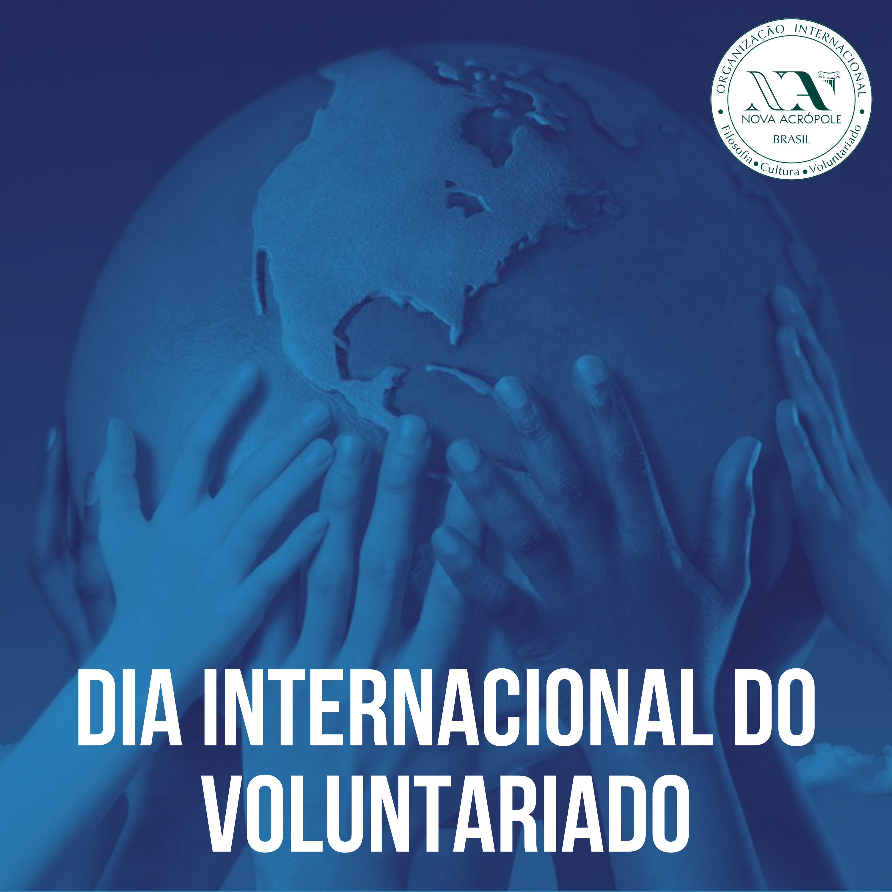 Logomarca do Dia Internacional do Voluntariado