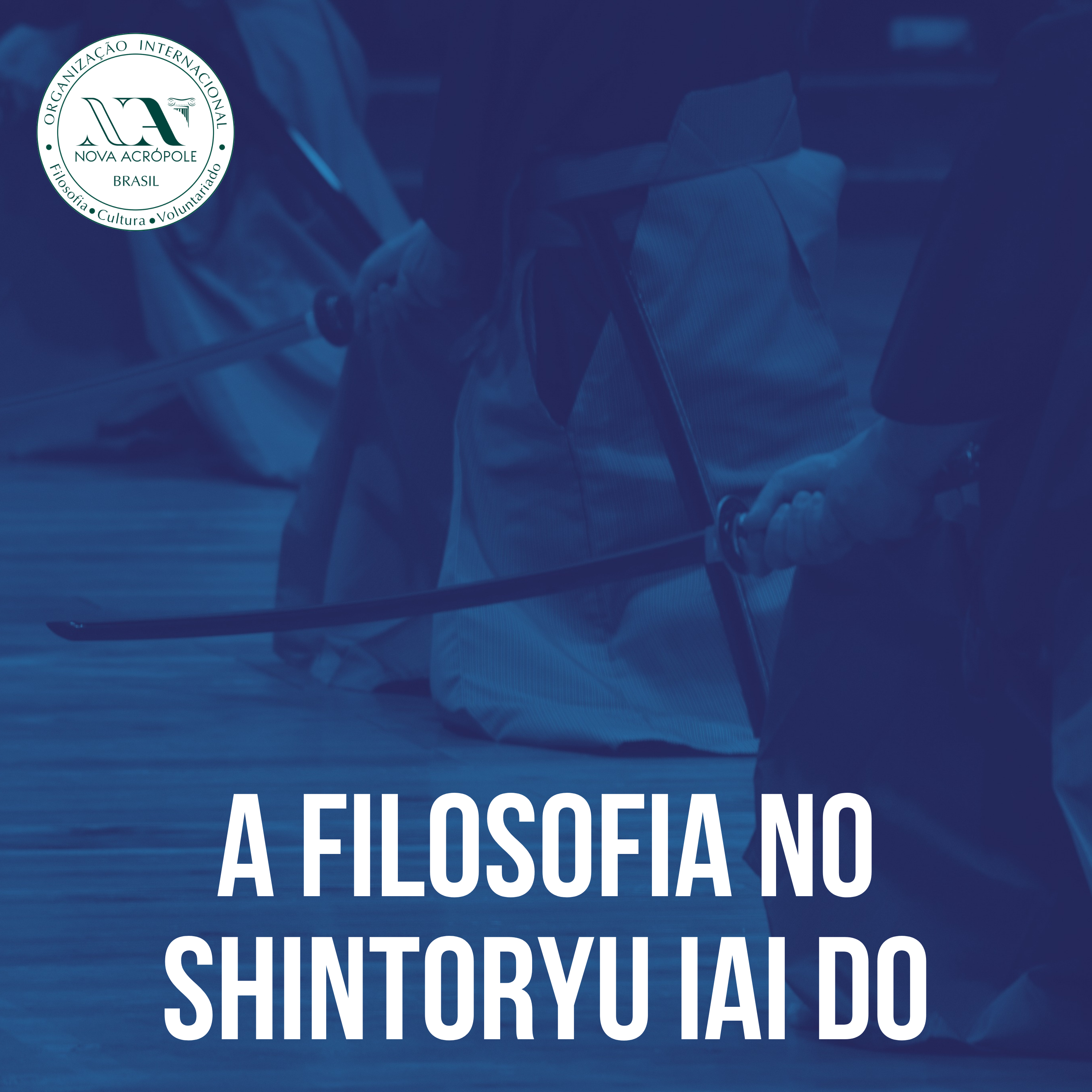 Logomarca do A Filosofia no Shintoryu Iai do