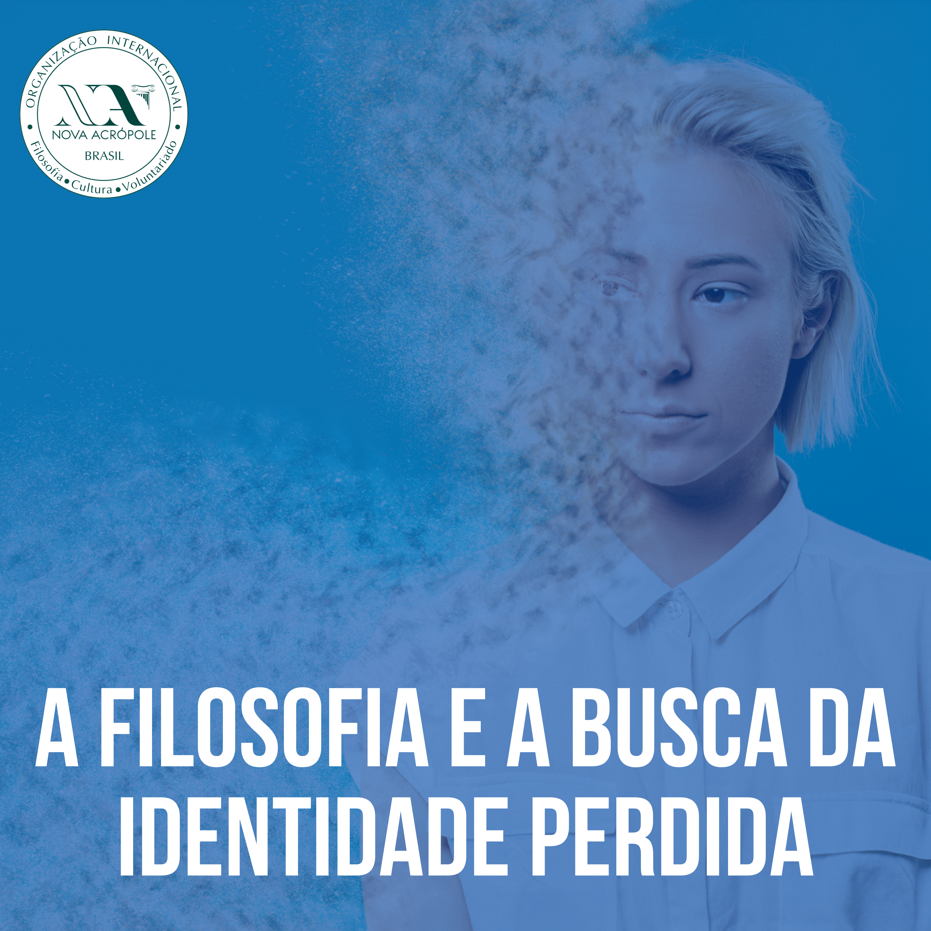 Logomarca do A filosofia e a busca da identidade perdida