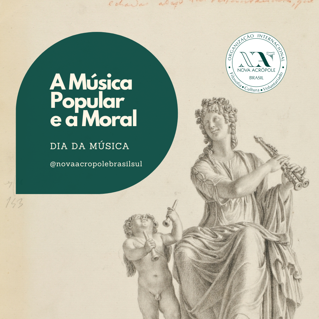 Logomarca do Dia da Música: A música popular e a moral
