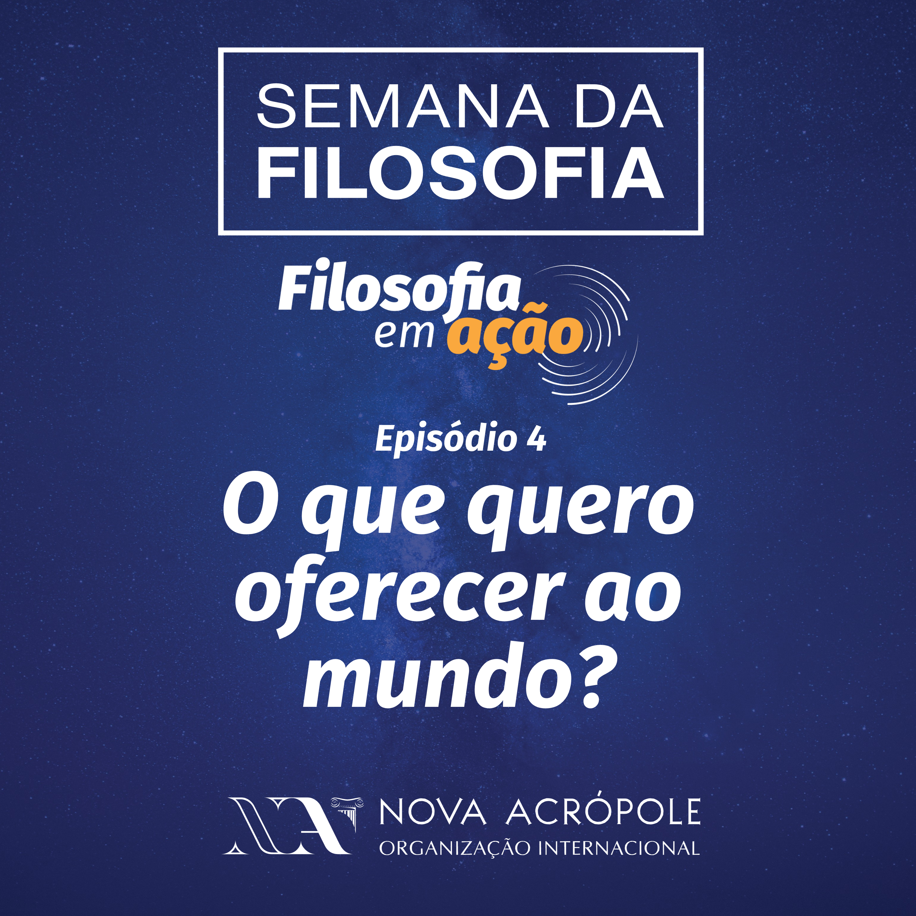 Logomarca do O que quero oferecer ao mundo?