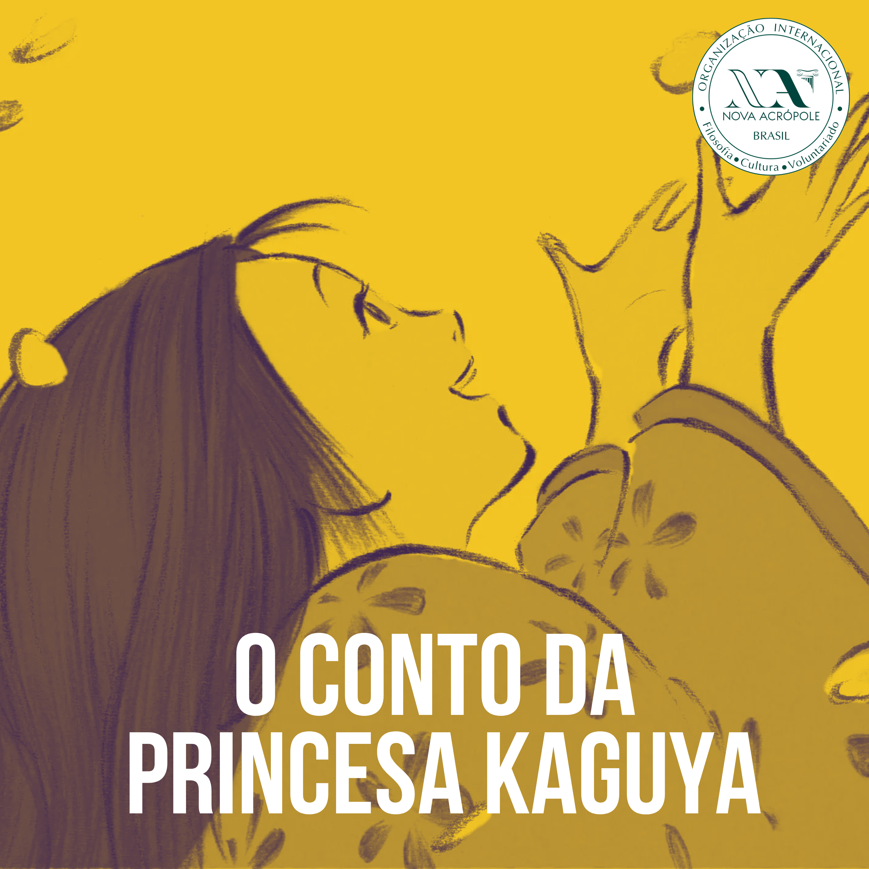 Logomarca do O Conto da Princesa Kaguya