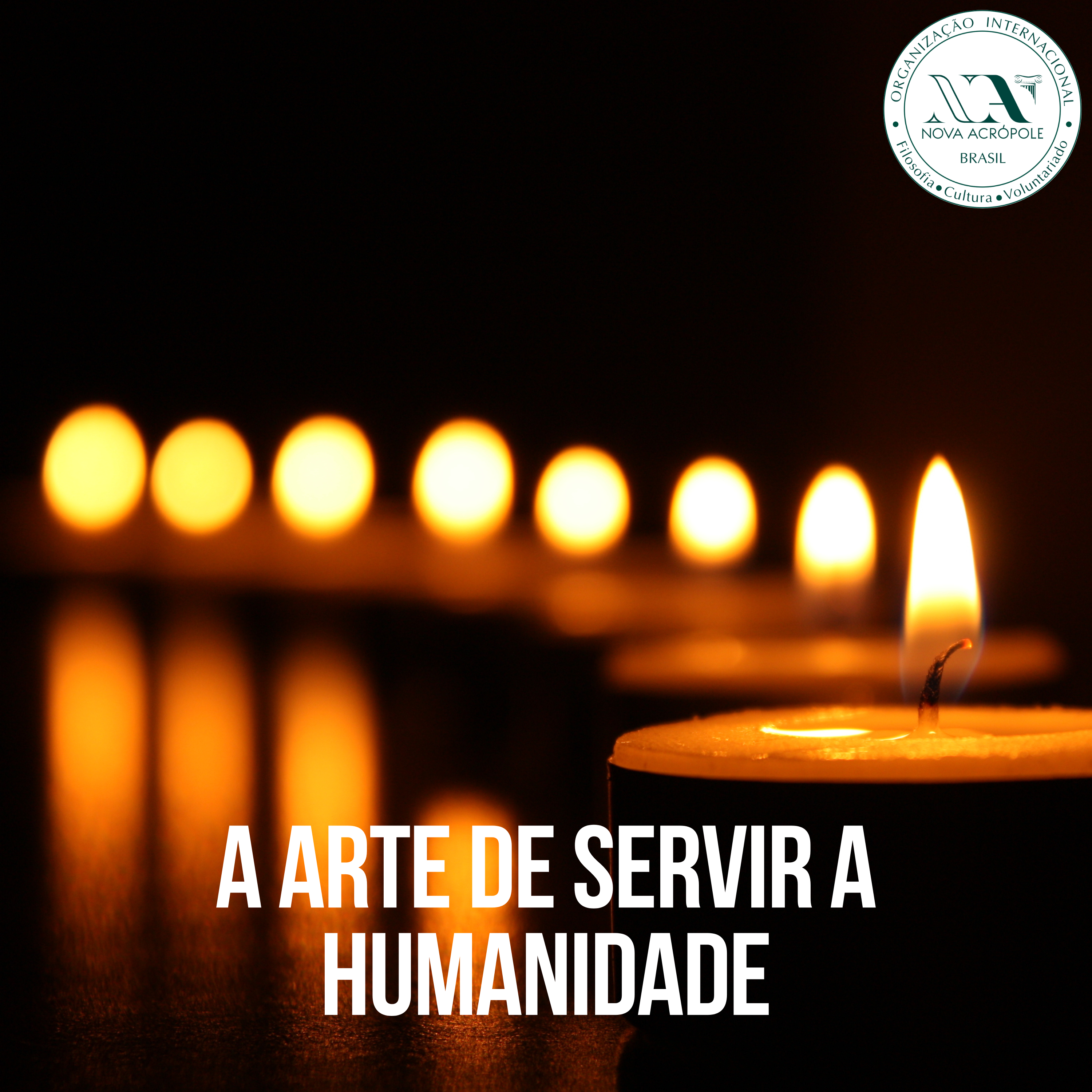 Logomarca do A arte de servir à humanidade