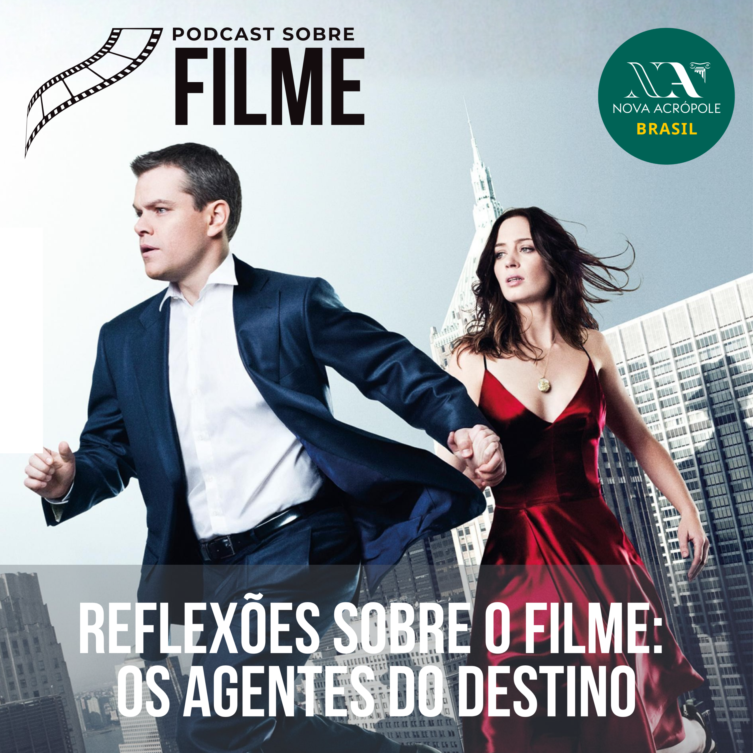 Logomarca do Reflexões Filosóficas sobre o Filme: Agentes do Destino