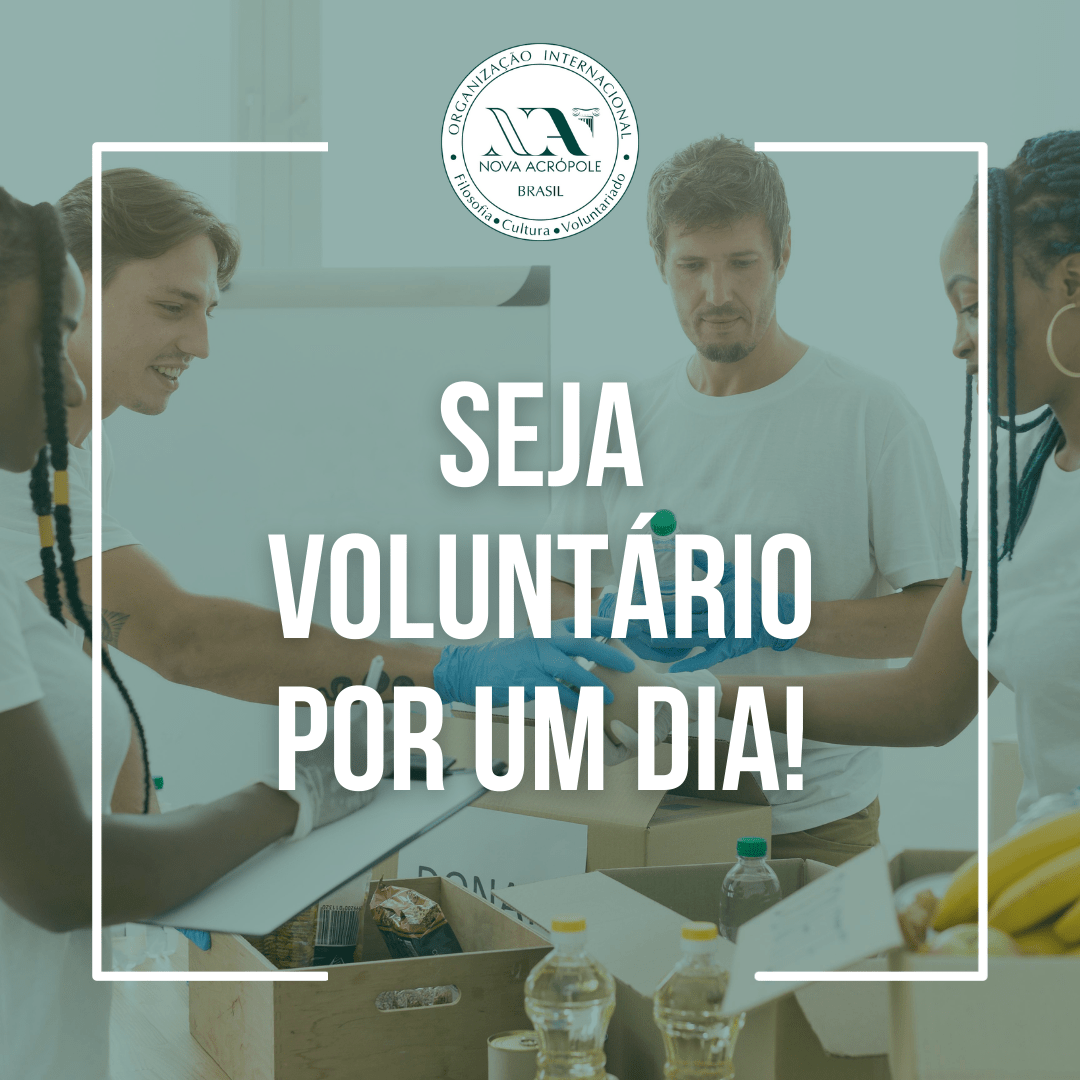 Seja voluntário por um dia!