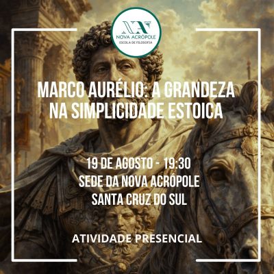 Palestra - Marco Aurélio: a grandeza na simplicidade estoica