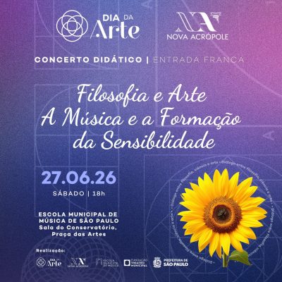 Dia da Arte - A música e a formação da sensibilidade