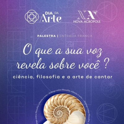 Dia da Arte - O que a sua voz revela sobre você?