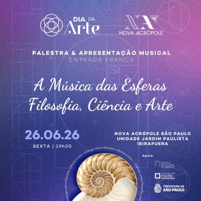 Dia da Arte - A Música das Esferas: filosofia, ciência e arte